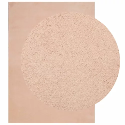  HUARTE púderszínű rövid szálú puha és mosható szőnyeg 200x280cm