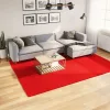  HUARTE piros rövid szálú puha és mosható szőnyeg 200 x 280 cm