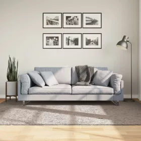   PAMPLONA bézs magas szálú bolyhos modern szőnyeg 160 x 230 cm