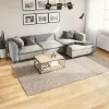  PAMPLONA bézs magas szálú bolyhos modern szőnyeg 200 x 280 cm