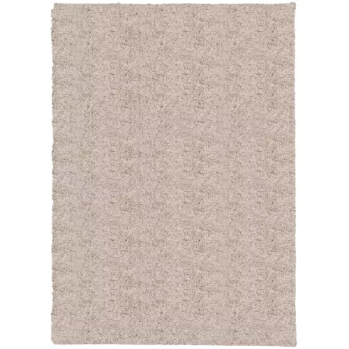  PAMPLONA bézs magas szálú bolyhos modern szőnyeg 200 x 280 cm