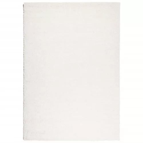  PAMPLONA krémszínű magas szálú bolyhos modern szőnyeg 120x170cm