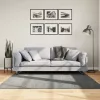  PAMPLONA zöld magas szálú bolyhos modern szőnyeg 160 x 160 cm