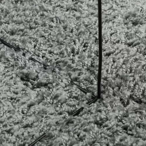  PAMPLONA zöld magas szálú bolyhos modern szőnyeg 200 x 280 cm