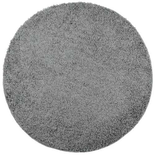  PAMPLONA zöld magas szálú bolyhos modern szőnyeg Ø 80 cm