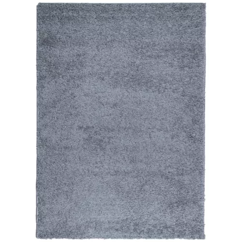  PAMPLONA kék magas szálú bolyhos modern szőnyeg 200 x 280 cm