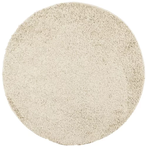  PAMPLONA arany magas szálú bolyhos modern szőnyeg Ø 160 cm