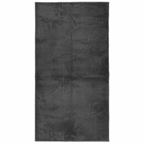  IZA antracit rövid szálú skandináv stílusú szőnyeg 80x150 cm