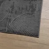  IZA antracit rövid szálú skandináv stílusú szőnyeg 120 x 170 cm