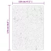  IZA antracit rövid szálú skandináv stílusú szőnyeg 120 x 170 cm