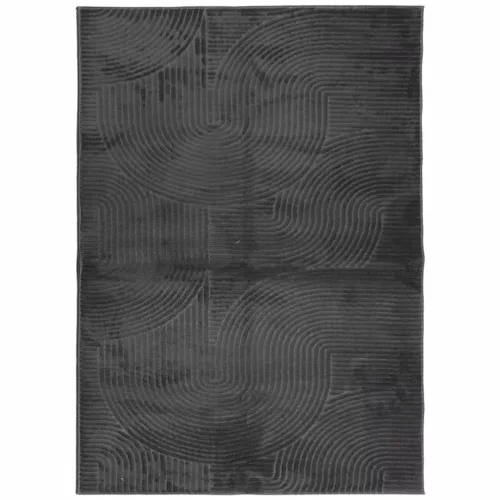  IZA antracit rövid szálú skandináv stílusú szőnyeg 240 x 340 cm