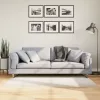 IZA krémszínű rövid szálú skandináv stílusú szőnyeg 80x150 cm