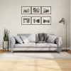  IZA krémszínű rövid szálú skandináv stílusú szőnyeg 100x200 cm