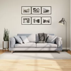    IZA krémszínű rövid szálú skandináv stílusú szőnyeg 100x200 cm