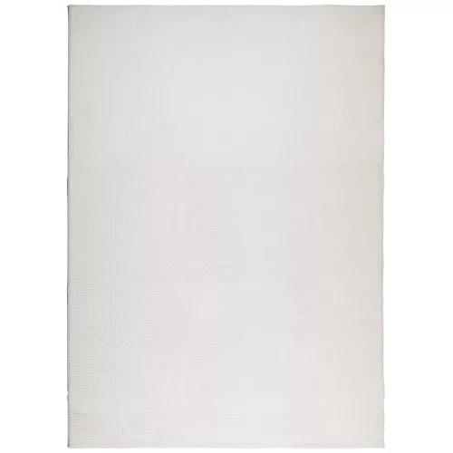  IZA krémszínű rövid szálú skandináv stílusú szőnyeg 240x340 cm