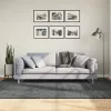  OVIEDO antracitszürke rövid szálú szőnyeg 160 x 230 cm
