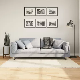  OVIEDO bézs rövid szálú szőnyeg 120 x 170 cm