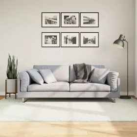  OVIEDO krémszínű rövid szálú szőnyeg 160 x 230 cm