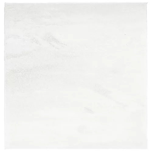  OVIEDO krémszínű rövid szálú szőnyeg 200 x 200 cm