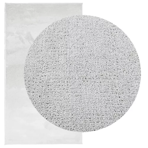  OVIEDO szürke rövid szálú szőnyeg 60 x 110 cm