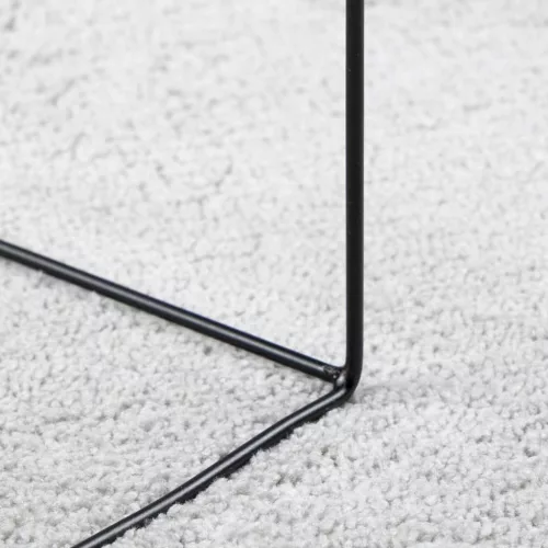  OVIEDO szürke rövid szálú szőnyeg 80 x 250 cm