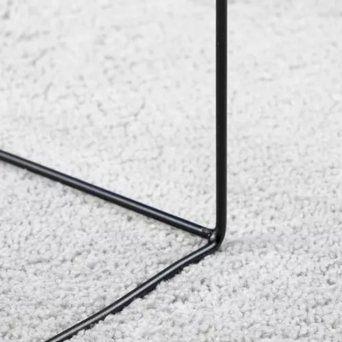  OVIEDO szürke rövid szálú szőnyeg 120 x 170 cm