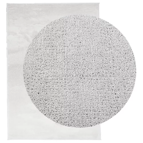  OVIEDO szürke rövid szálú szőnyeg 160 x 230 cm