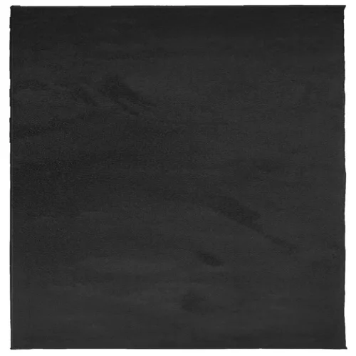  OVIEDO fekete rövid szálú szőnyeg 200 x 200 cm