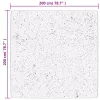  OVIEDO fekete rövid szálú szőnyeg 200 x 200 cm