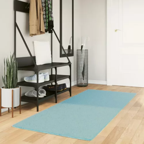  OVIEDO zöld rövid szálú szőnyeg 80 x 200 cm