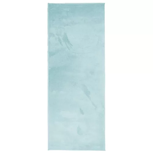  OVIEDO zöld rövid szálú szőnyeg 80 x 200 cm