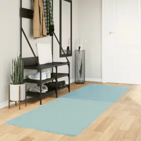  OVIEDO zöld rövid szálú szőnyeg 80 x 250 cm