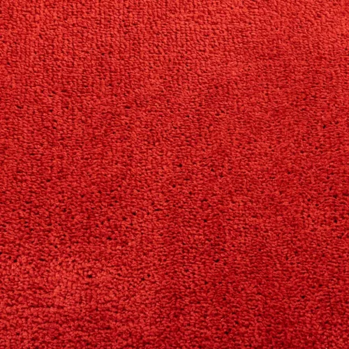  OVIEDO piros rövid szálú szőnyeg 140 x 200 cm