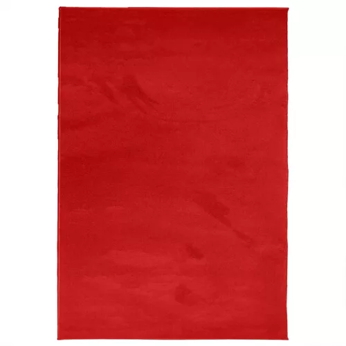  OVIEDO piros rövid szálú szőnyeg 160 x 230 cm