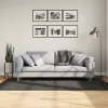  ISTAN antracitszürke hosszú szálú fényes szőnyeg 100 x 200 cm