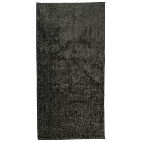  ISTAN antracitszürke hosszú szálú fényes szőnyeg 100 x 200 cm