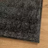  ISTAN antracitszürke hosszú szálú fényes szőnyeg 100 x 200 cm