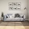  ISTAN szürke hosszú szálú fényes szőnyeg 160 x 230 cm