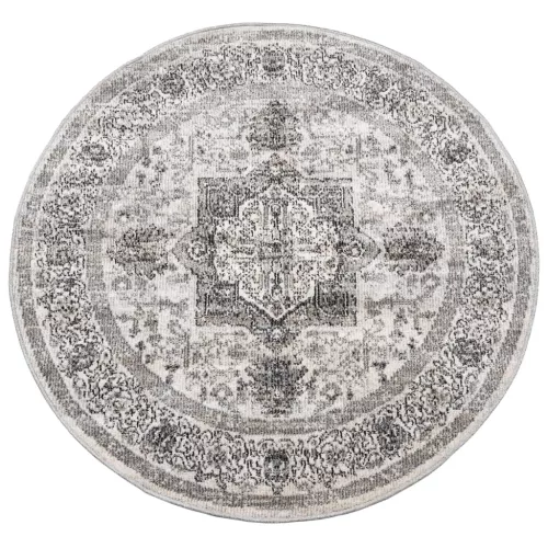  ARBIZU többszínű vintage stílusú bel-/kültéri szőnyeg Ø 120 cm