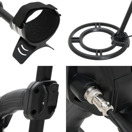  LCD-kijelzős fémdetektor 24 cm keresési mélységgel