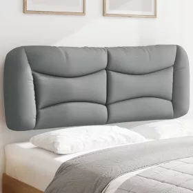  világosszürke szövet fejtámla párna Hvar 137 cm