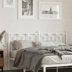  fehér fém csere fejtámla 150 cm