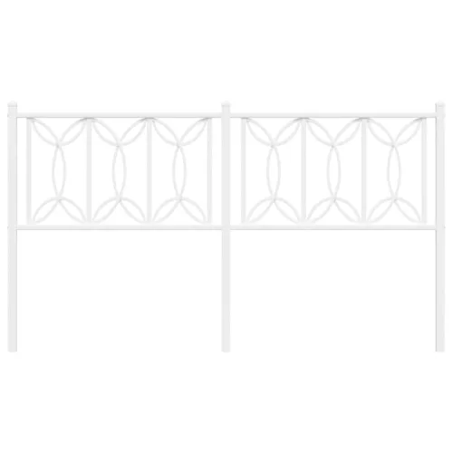  fehér fém csere fejtámla 150 cm