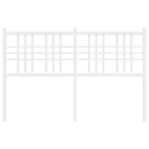  fehér fém fejtámla 137 cm