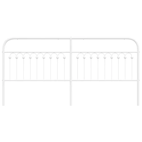  fehér fém fejtámla 193 cm
