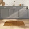  négyszögletű barna bambusz szőnyeg 60 x 100 cm