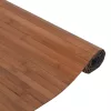  négyszögletű barna bambusz szőnyeg 60 x 200 cm