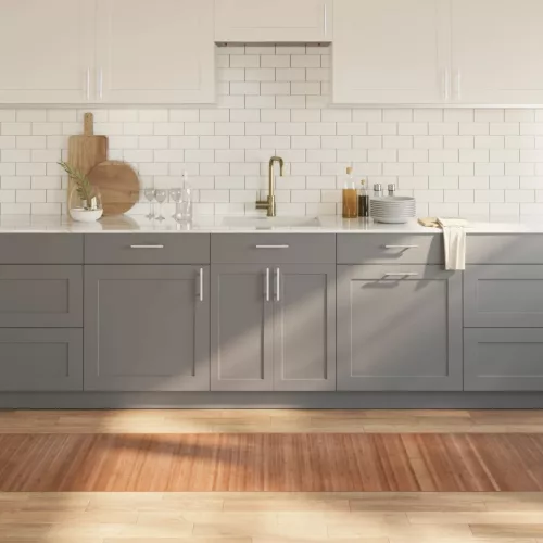  négyszögletű természetes bambusz szőnyeg 60 x 300 cm