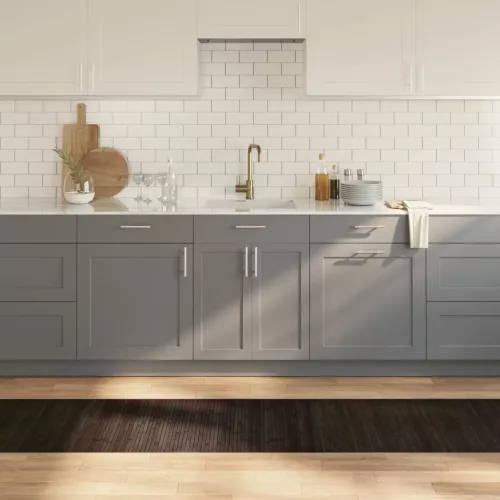  négyszögletű sötétbarna bambusz szőnyeg 60 x 500 cm