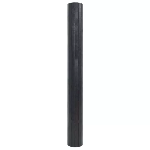  négyszögletű szürke bambusz szőnyeg 70 x 100 cm